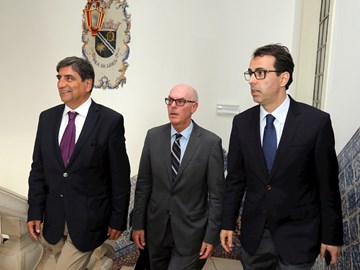 Visita do Embaixador da Noruega e do Secretário de Estado do Ambiente ao 'Rio Ceira'