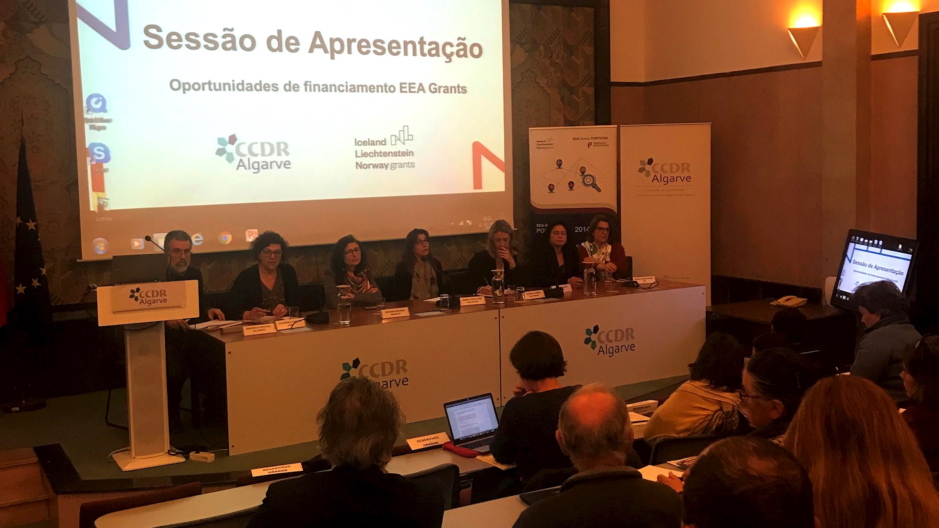 Presentation of the EEA Grants Programmes in the Alentejo and Algarve CCDR’s 