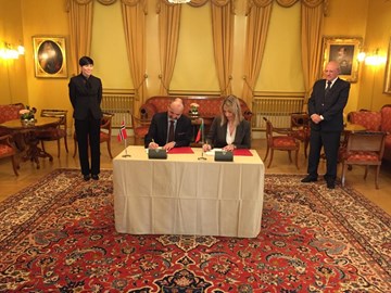 Assinatura do "Programme Agreement" do Programa Cultura