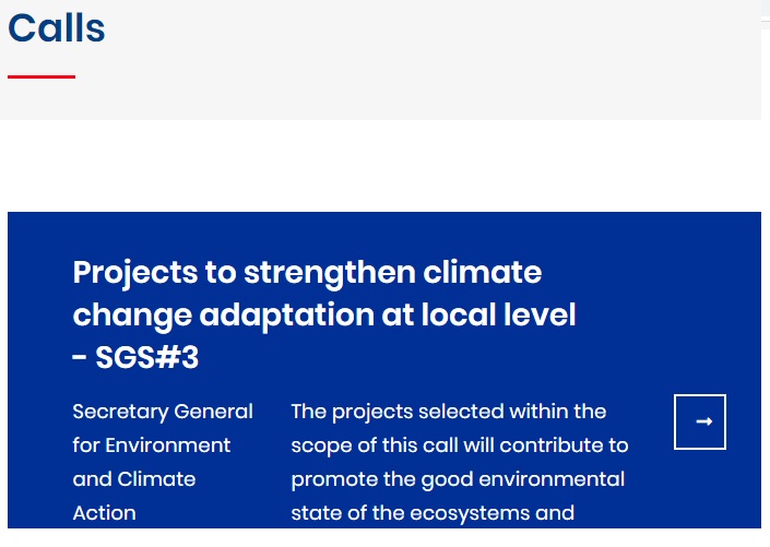 New submission dates for applications to Environment Programme