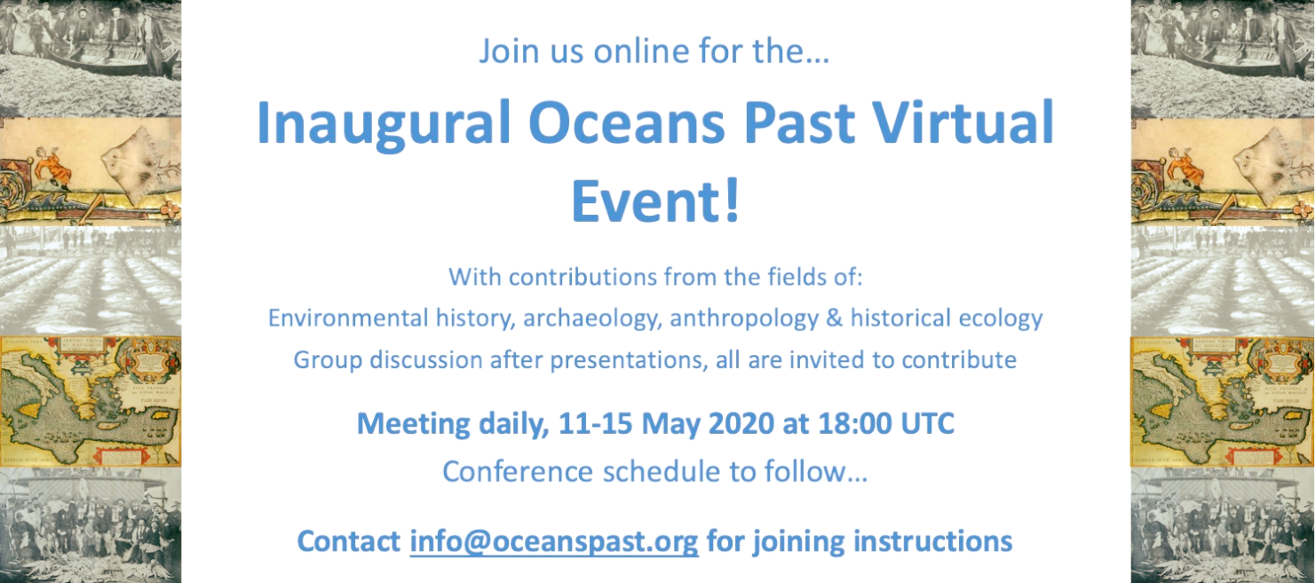 Iniciativa Marine Lexicon apresentada no  Ocean’s Past Virtual Meeting