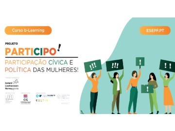 Projeto Participo - inscrições para formação sobre a participação política e cívica das mulheres