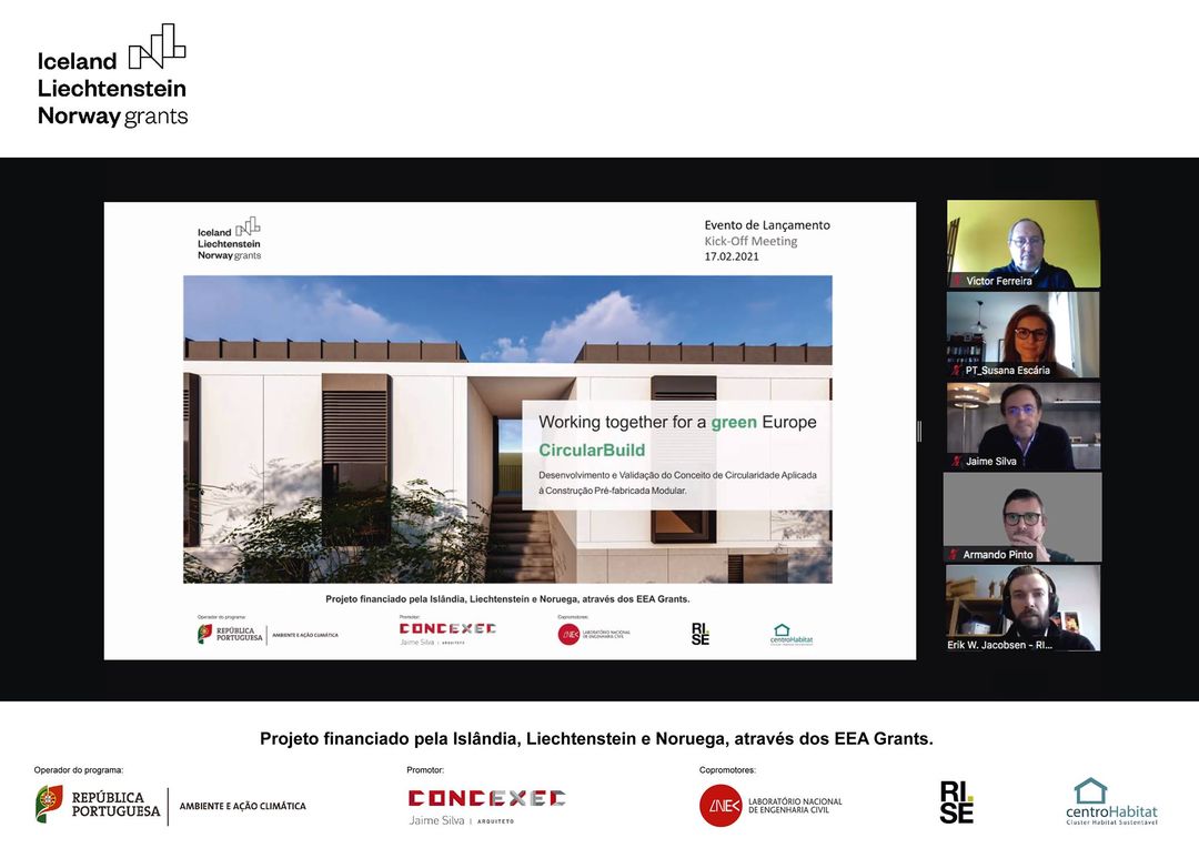 Evento de Lançamento do Projeto CircularBuild