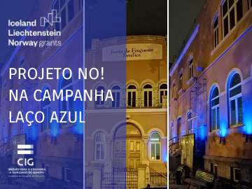 Projeto No! associa-se à Campanha Laço Azul
