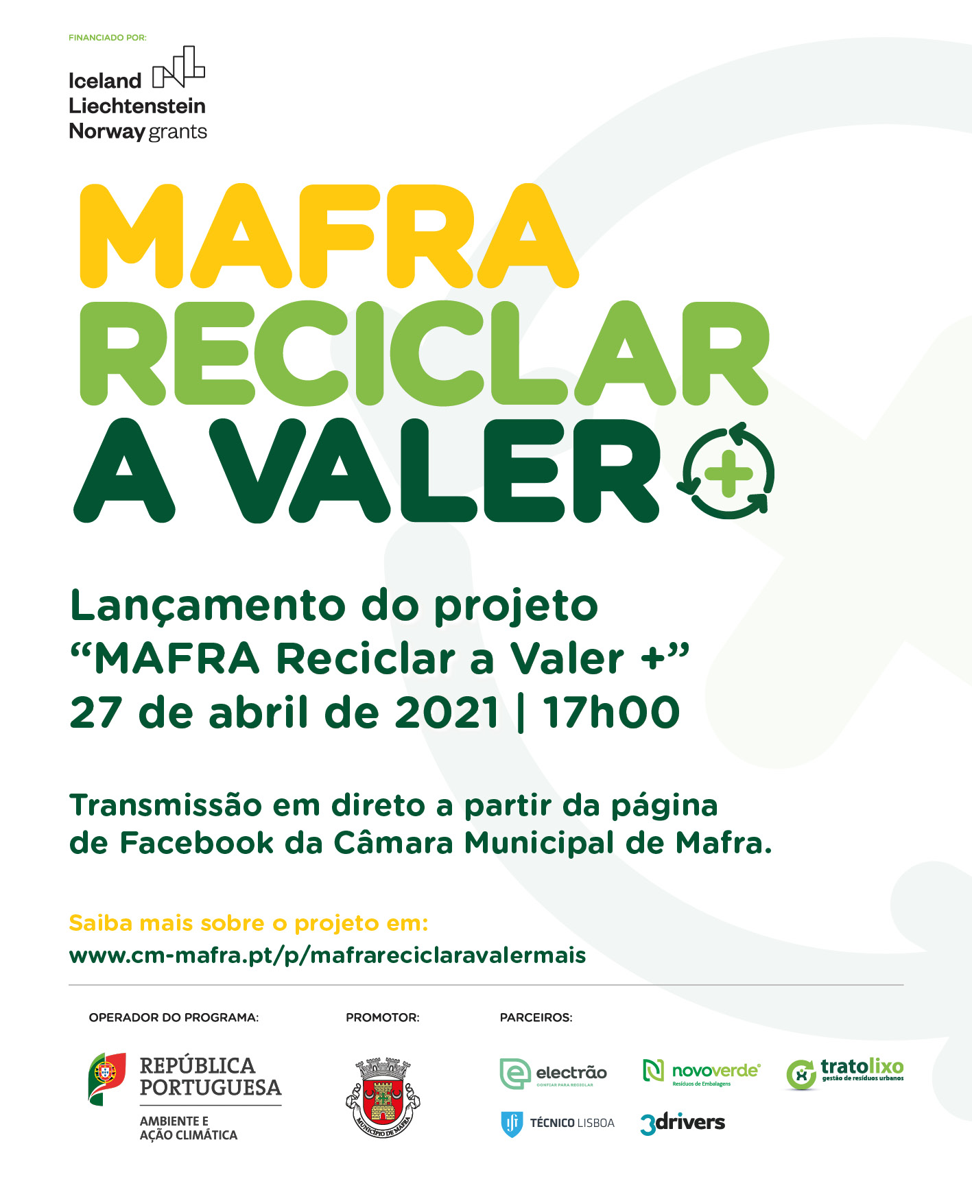 Lançamento do projeto “MAFRA Reciclar a Valer +” 
