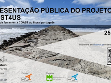Sessão de apresentação pública do projeto COAST4US