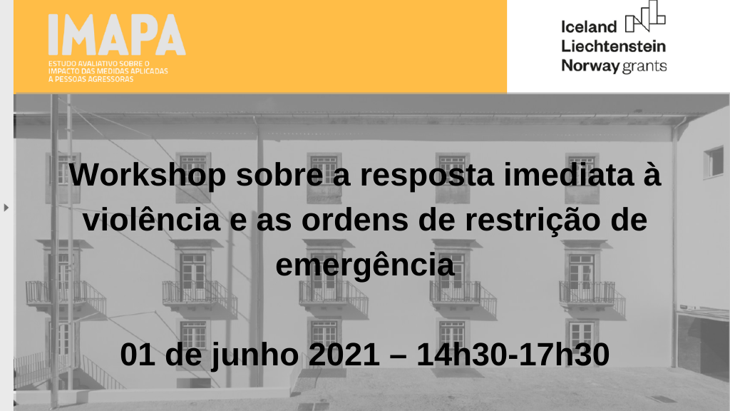 C Workshop Sobre A Resposta Imediata À Violência E As Ordens De Restrição De Emergência