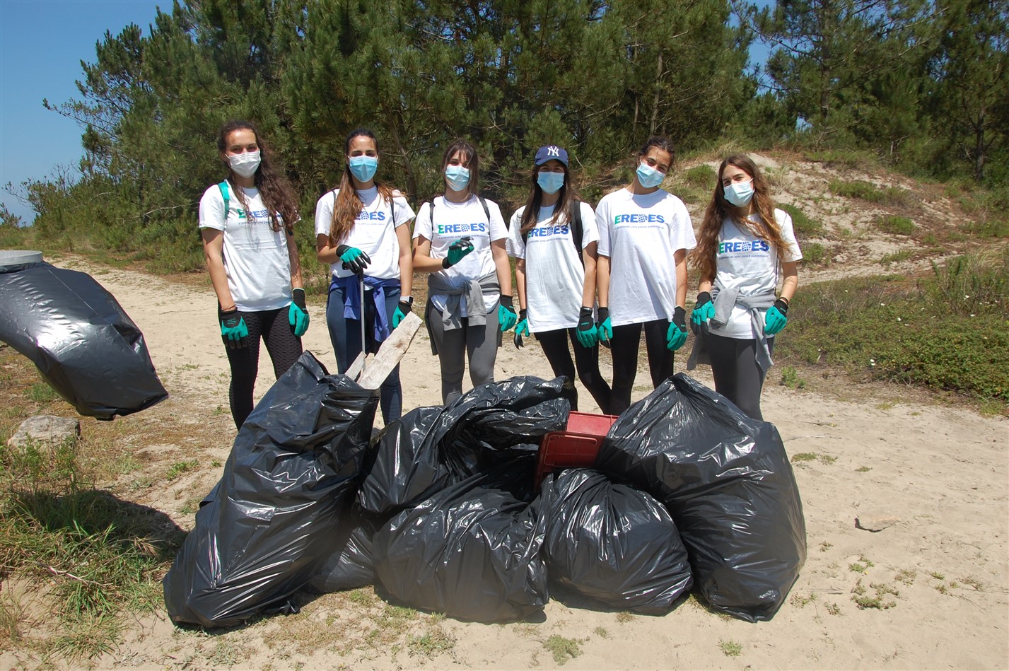 Voluntários recolhem 1,35 toneladas de resíduos nas praias e zonas ribeirinhas de Esposende