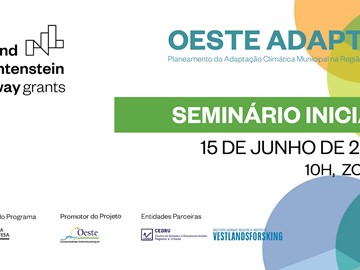 Seminário Inicial do Projeto Oeste Adapta