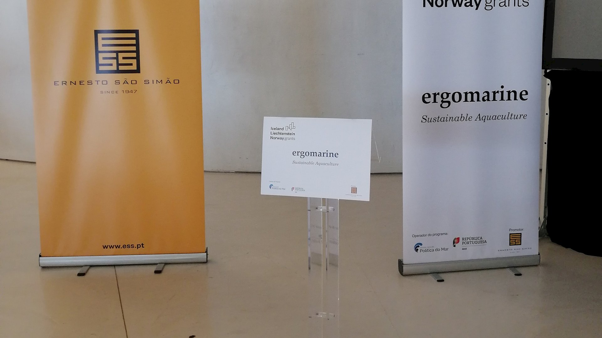 Sessão de apresentação pública do projeto Ergomarine 