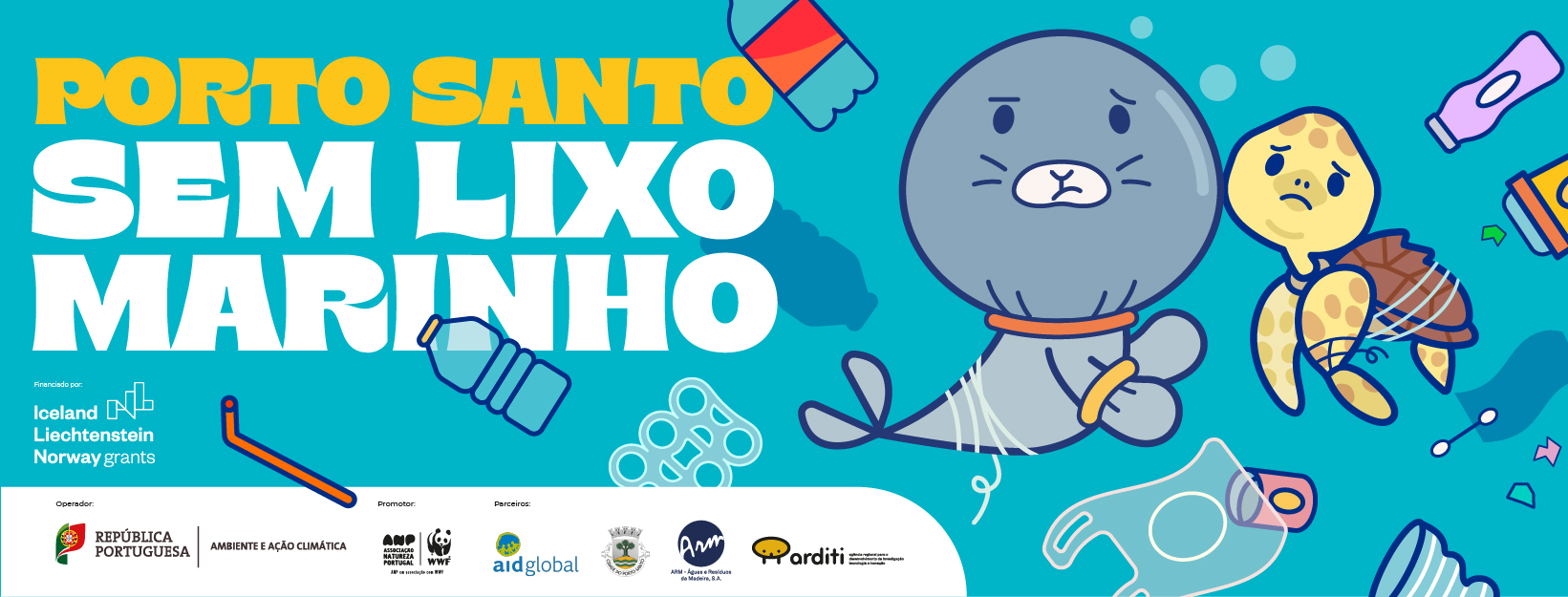 Este verão, o João e o Tristão apelam a um porto santo sem lixo marinho