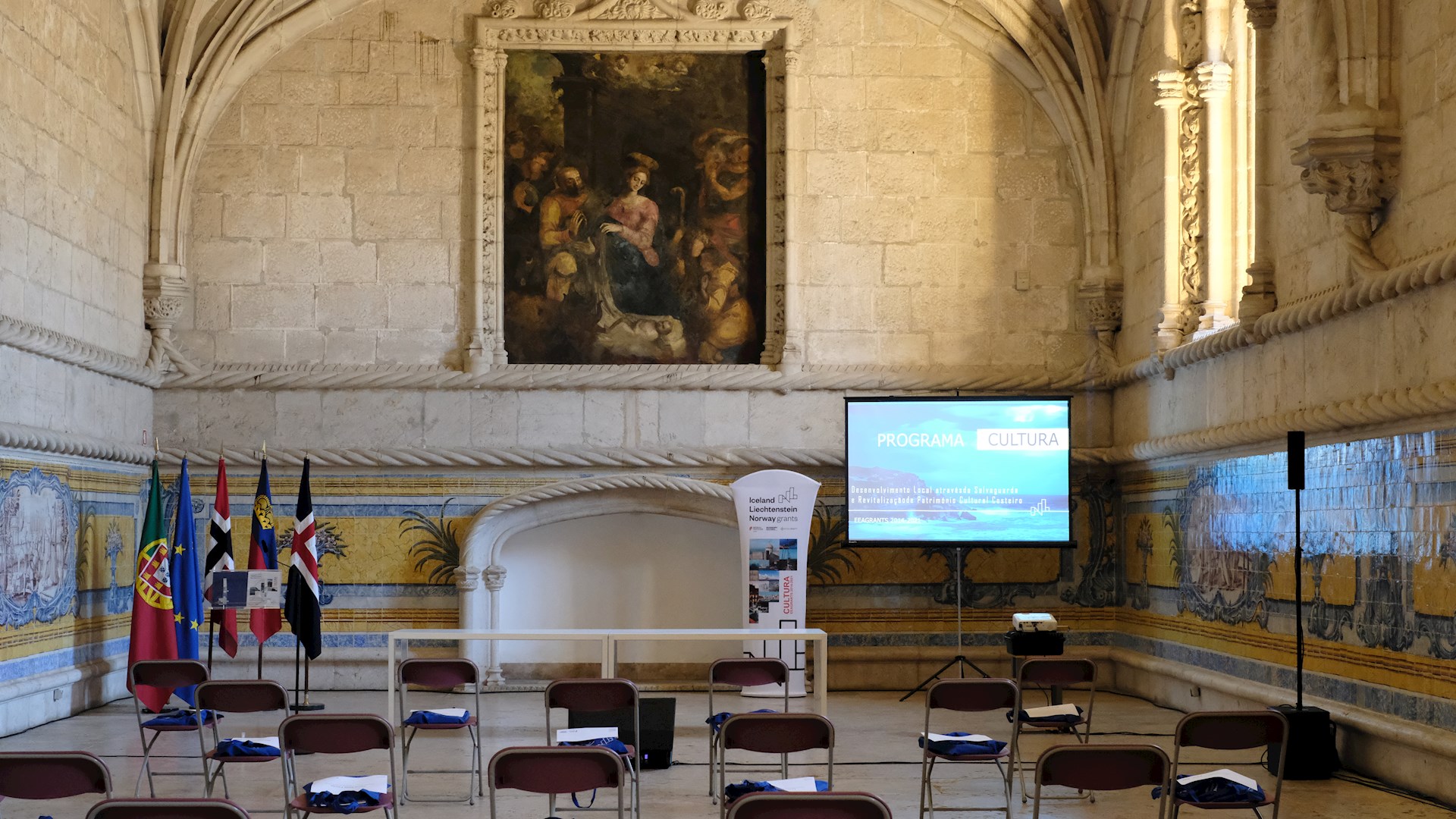 Cerimónia de Assinatura dos Contratos dos Projetos Selecionados no âmbito do Aviso de Concurso #1