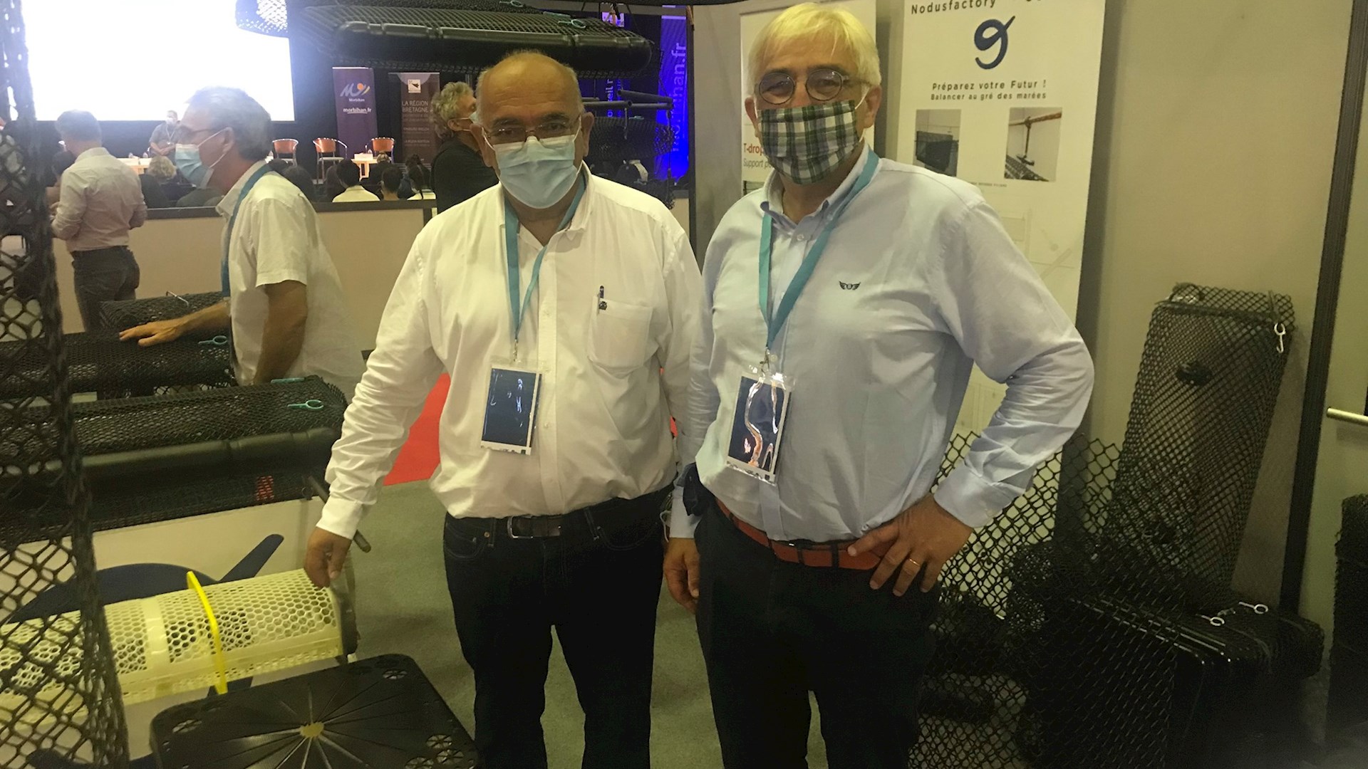 Projeto ERGOMARINE no Salon de la Conchyliculture