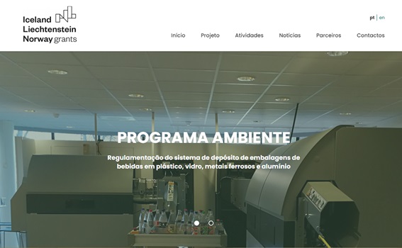 Projeto Pré Definido 1, "Regulamentação do sistema de depósito de embalagens de bebidas em plástico, vidro, materiais ferrosos e alumínio”