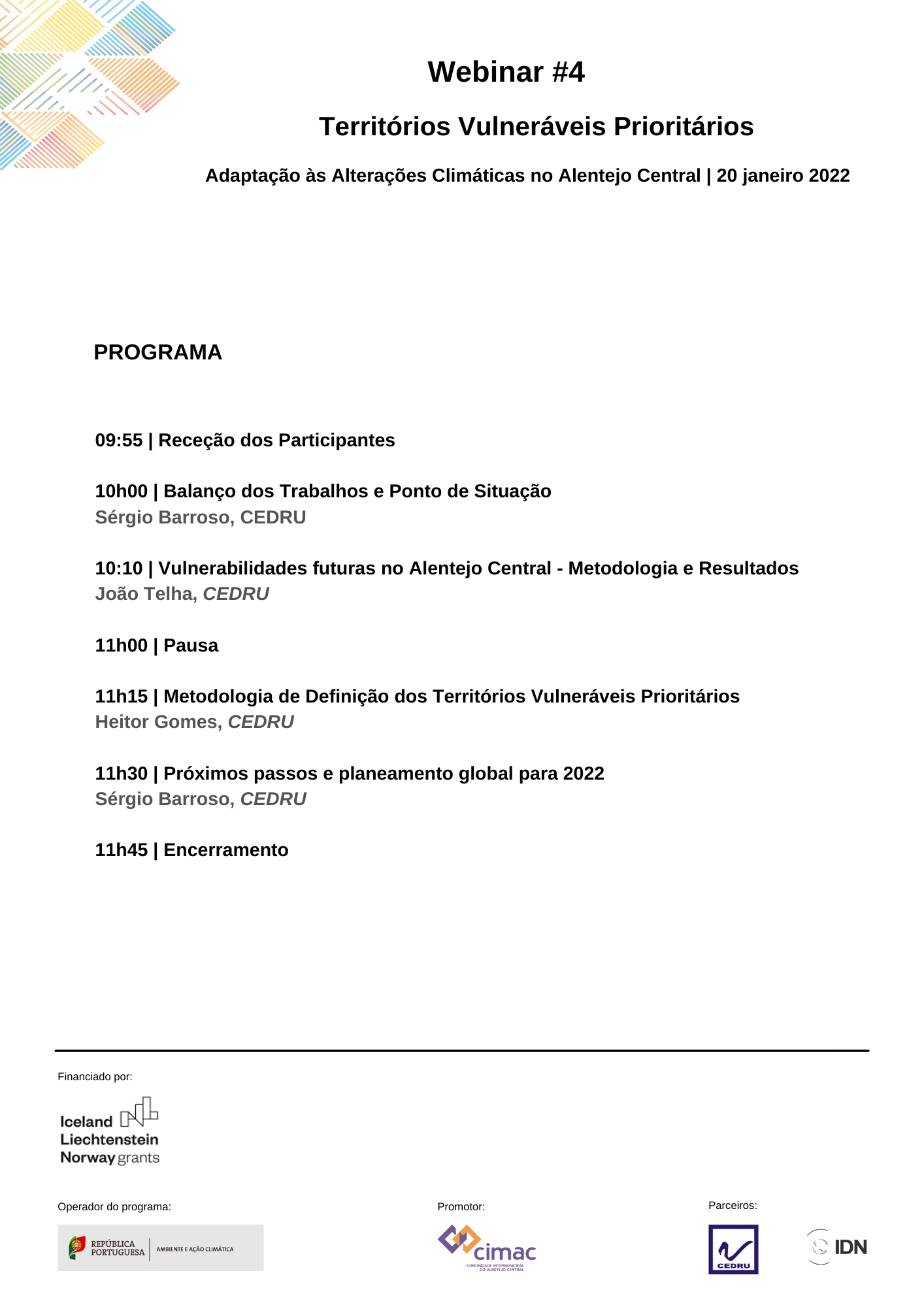 Webinar #4 – Territórios Vulneráveis Prioritários