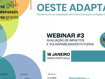 Terceiro webinar do Projeto Oeste Adapta