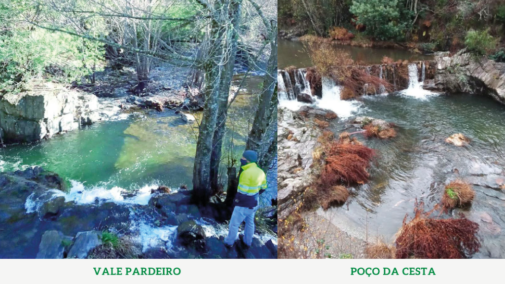 Açudes no rio Ceira foram reparados para mitigar as consequências das fortes chuvas