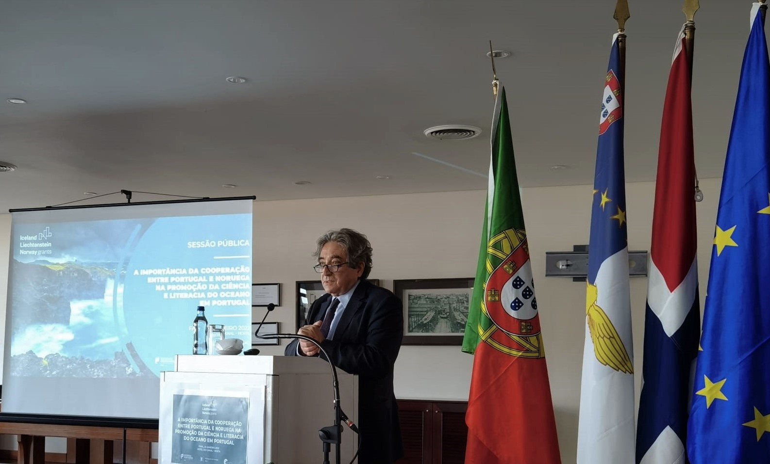 Sessão Pública: A importância da cooperação entre Portugal e Noruega na promoção da Ciência e Literacia do Oceano em Portugal