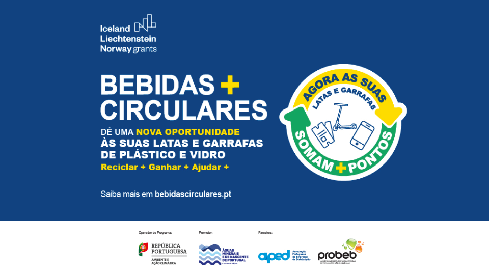 Bebidas + Circulares, devolver embalagens de bebidas vale pontos e novos prémios