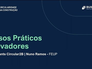 Circular2B participa em Workshop "Inovação para uma construção mais circular" organizado pelo BUILT CoLAB