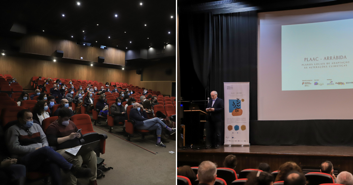 O PLAAC apresenta aos dirigentes municipais da Arrábida os perigos climáticos atuais e futuros