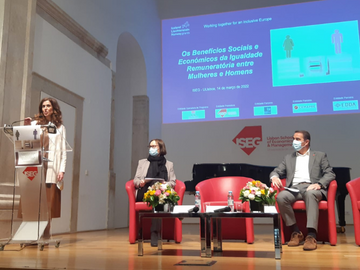 Apresentação dos resultados do projeto “Gender Pay Gap-E: Os Benefícios Sociais e Económicos da Igualdade Remuneratória entre Mulheres e Homens"