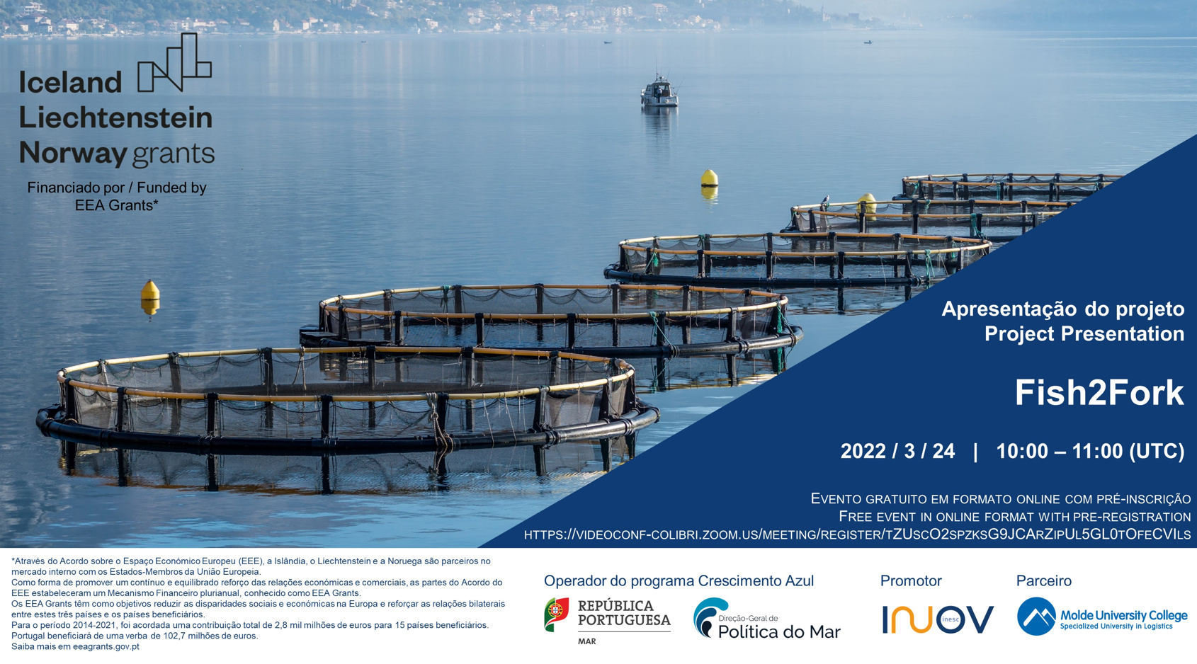 Public presentation session of the Fish2Fork project