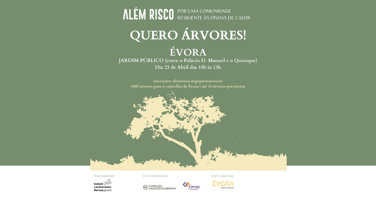 Quero Árvores! Évora