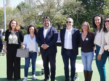 Câmara Municipal de Loures inaugura Parque Infantil que se ilumina com o movimento das crianças