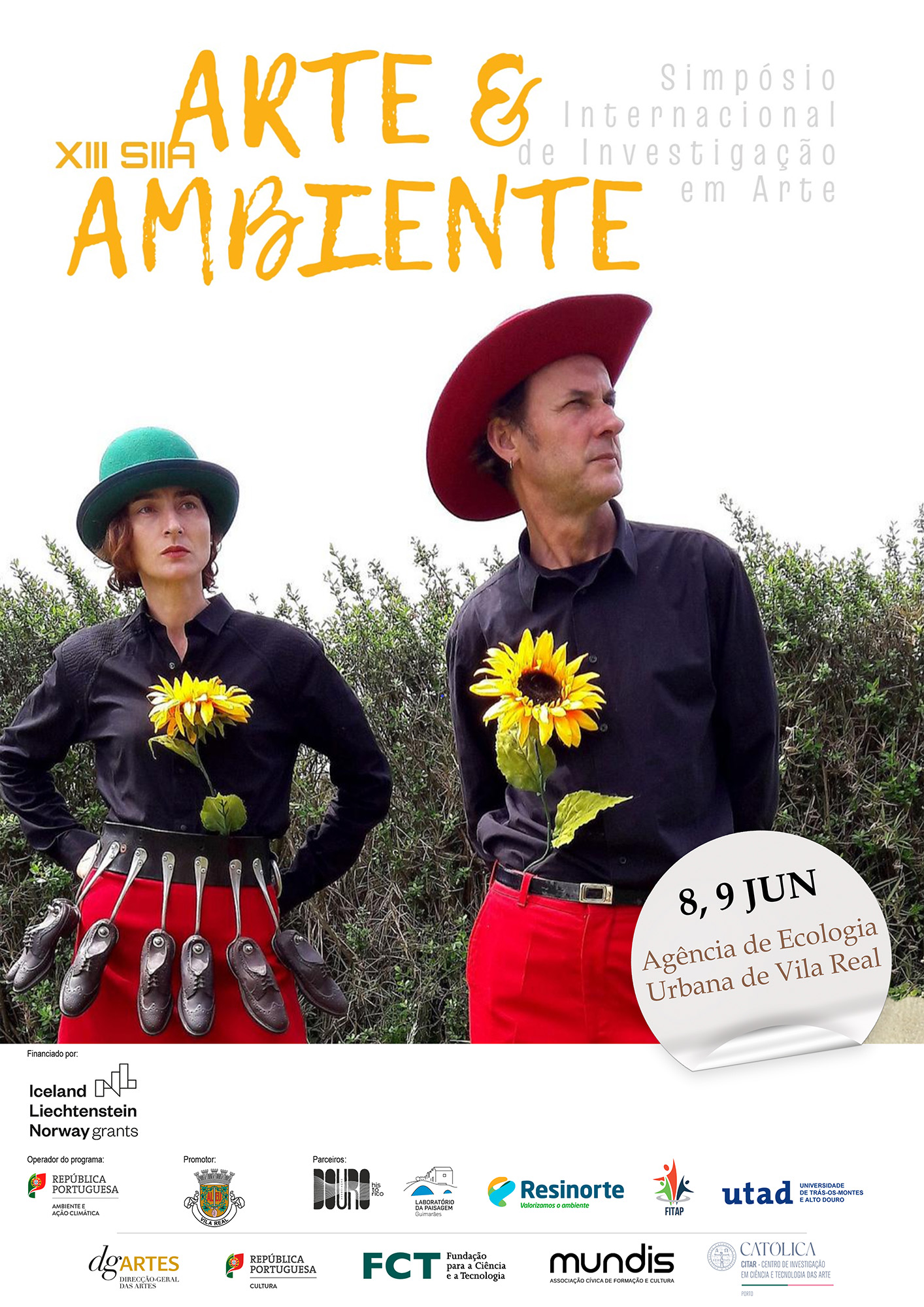 Vila Real acolhe o XIII Simpósio Internacional de Investigação em Arte subordinado à  temática ARTE & AMBIENTE