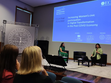 Projeto Participo! realiza Fórum Final sobre a baixa participação cívica e política das mulheres