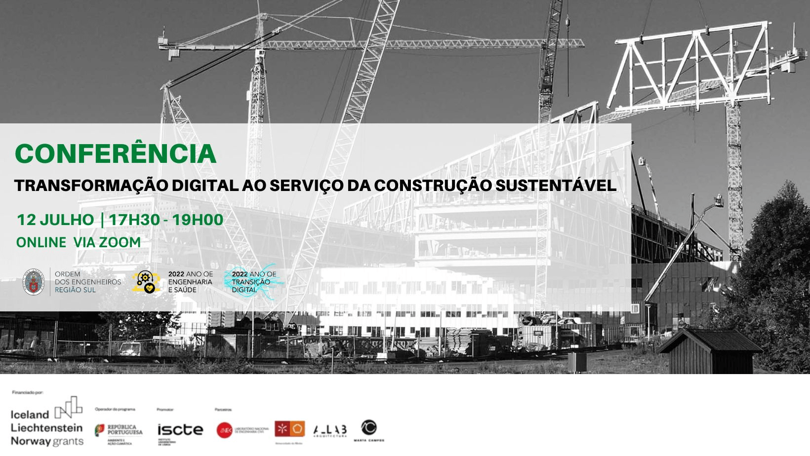 Conferência: Transformação digital ao serviço da construção sustentável