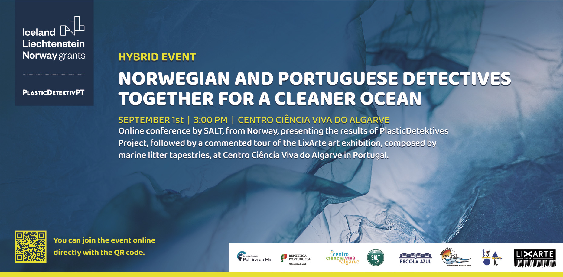 Sessão de encerramento do projeto PlasticDetektivesPT