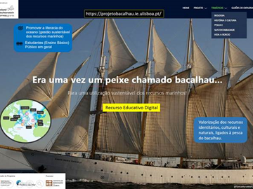 Apresentação do recurso educativo digital “Era uma vez um peixe chamado bacalhau…”