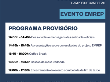 ​Evento de apresentação de resultados do projeto EMREP