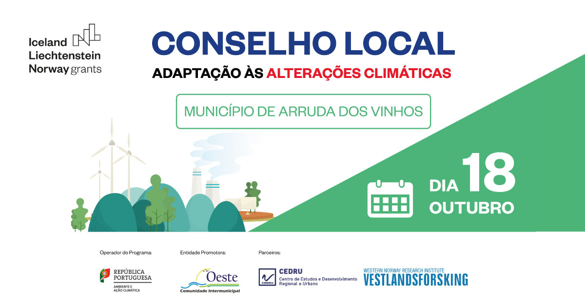Conselho Local de Adaptação às Alterações Climáticas do Município de Arruda dos Vinhos