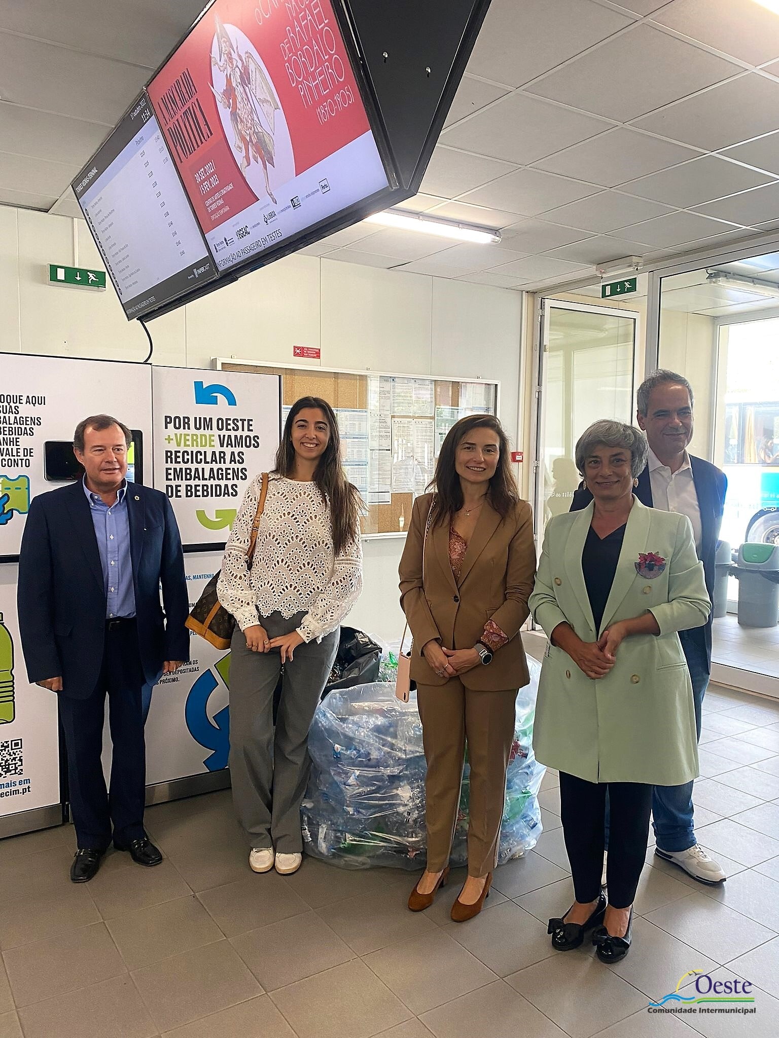 Máquinas do Projeto Oeste + Recicla entram em funcionamento