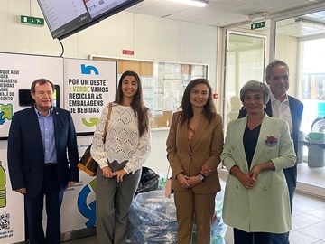 Máquinas do Projeto Oeste + Recicla entram em funcionamento