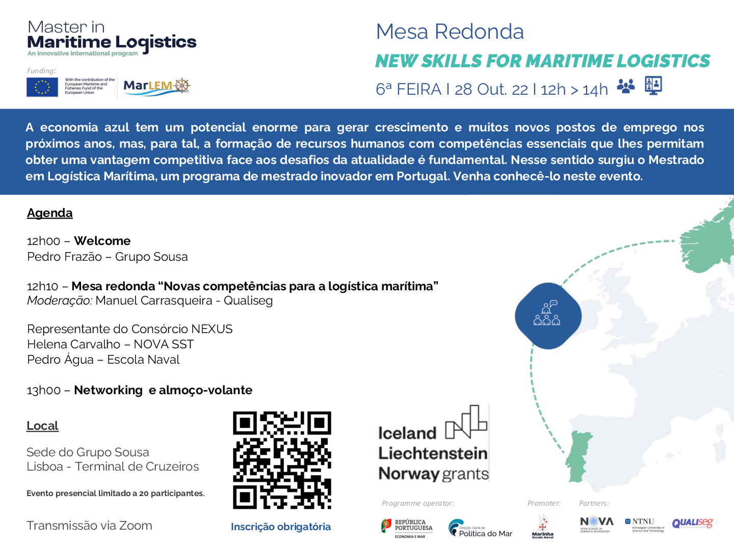 Mesa redonda: Novas competências para a logística marítima
