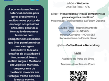 Mesa redonda: Novas competências para a logística marítima