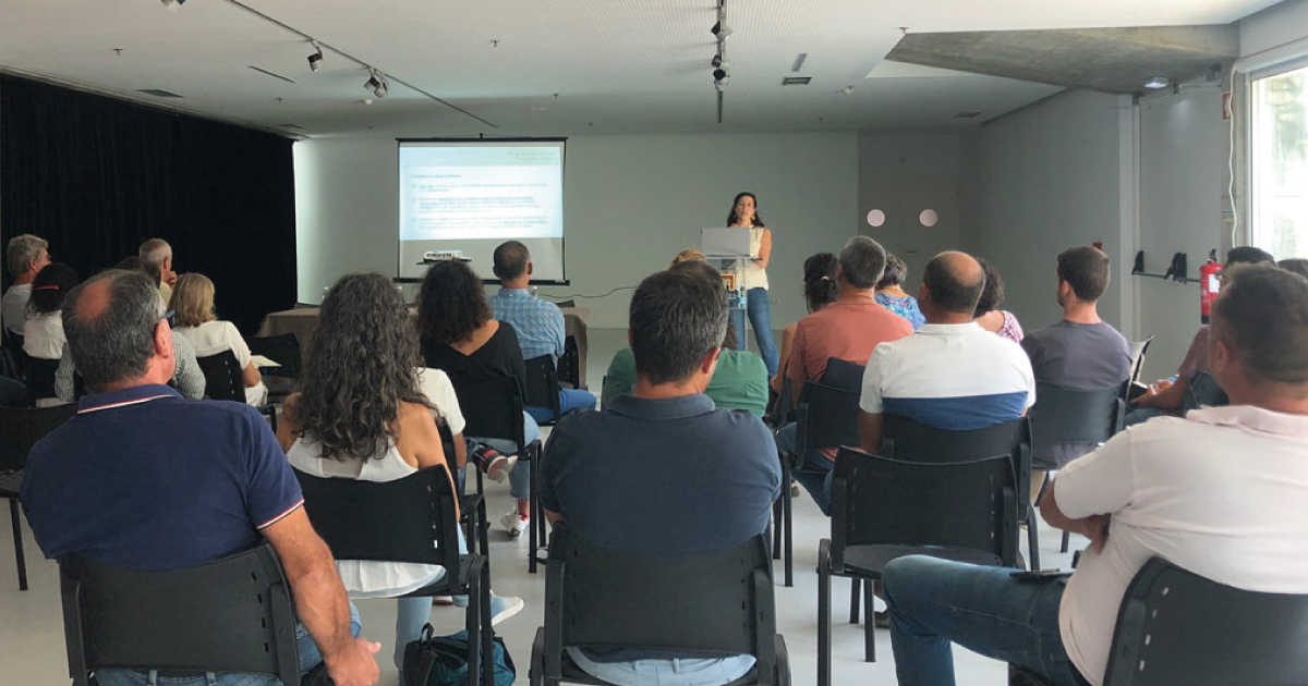 Mais de 45 pessoas estiveram presentes na Apresentação Pública do Programa Territorial +SOLO +VIDA