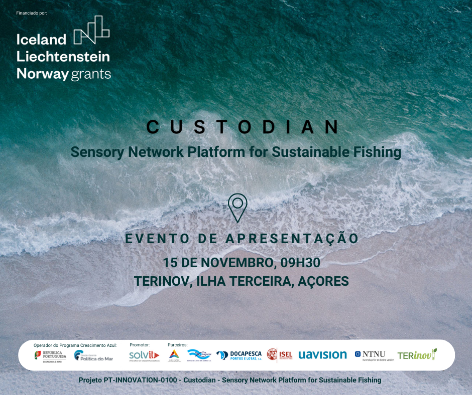Sessão de Apresentação do projeto Custodian