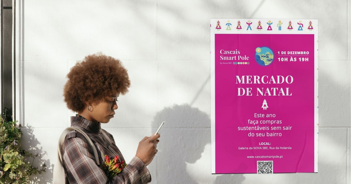 Mercado de Natal - Cascais Smart Pole