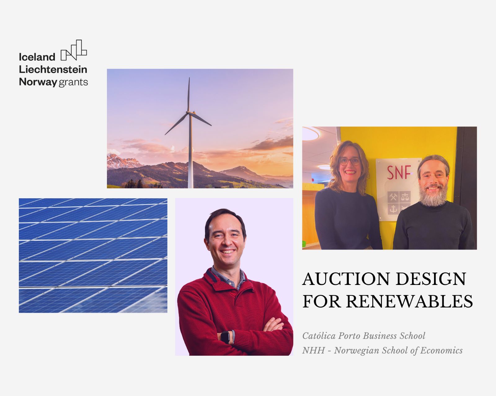 "Auction Design for renewables" - Um projeto de investigação liderado pela Católica Porto Business School 