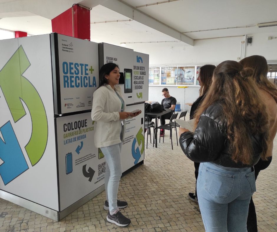OESTE + RECICLA realiza Ações de Sensibilização junto da população
