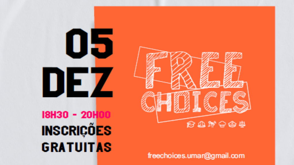 Webinar de apresentação do Projeto Free Choices