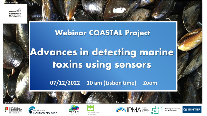Webinar Advances in detecting marine toxins using sensors