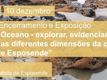 Sessão de encerramento e exposição do projeto Rotas do Oceano 
