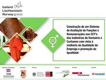 Apresentação dos Estudos “Construção de um Sistema de Avaliação de Funções e Remunerações para a Indústria do Vestuário e para a Indústria de Curtumes”