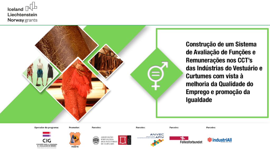 Apresentação do Estudo "Construção de um Sistema de Avaliação de Funções e Remunerações para a Indústria dos Curtumes"